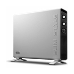 De’Longhi HCX 3220 FTS Convector  Slank design  Grijs Wit, Zwart
