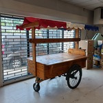 Haringkar /Bakfiets , Gazelle, Onderstel en fiets ca 1930 en opbouw volledig vernieuwd