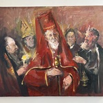 Religieus schilderij, Oost-Europese school, 2000