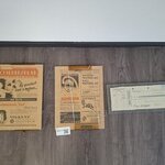 3x Nostalgische krantenknipsel