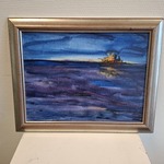 Acryl/doek, Maya Wildevuur (1944-2023), Landschap