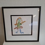 Kunstwerk in lijst, Maya Wildevuur (1944-2023), 1995