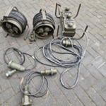 2x Stroom haspels en een stroom verdeelkasten 3x 25 am