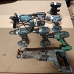 8x Gereedschap, Makita, Festool En Hitachi