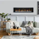 Elektrische sfeerhaard, Amantii, BI-40-XTRASLIM, Zwart, 2017