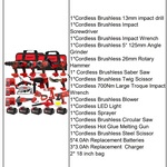 Set gereedschap rood, 2026