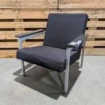 (NS materiaal) 2x Fauteuil, Gijs Van Der Sluis, Model 30, Zwart