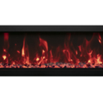 Elektrische sfeerhaard, Amantii, BI-50-DEEP, Zwart, 2017