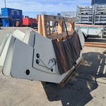 (NS materiaal) 8x Elektrisch curved bureaublad