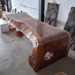 Boomstam tafel | L vorm, 2026