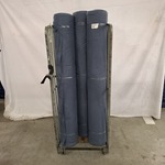 6x Rol Moltonflanel, Antraciet