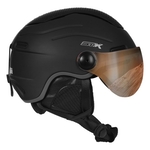 STX Helmet Visor Junior Black Skihelm Zwart Maat XS