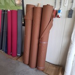 3x Rol canvas bekledingsstof, Terra