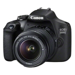 Canon EOS 2000D BK 1855 IS II EU26 SLR Camerakit Zwart