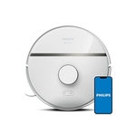 Philips HomeRun Aqua 3000 Robotstofzuiger met Dweilfunctie Wit