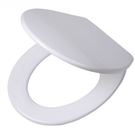 Tiger Boston WCbril  Softclose  Duroplast  Afklikbaar  Wit/Chroom