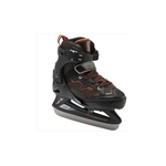 Oxelo Schaatsen Fit 100 Kinder Zwart/Oranje maat 29–32