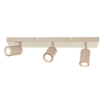 Brilliant Jello  Plafondlamp  LED GU10 3x5W Champagne