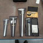 5x Meetinstrument o.a. Mitutoyo