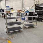 2x Magazijnwagen