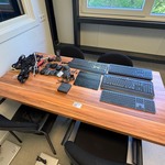 Partij Draadloze toetsenborden, muizen en HDMI kabels Logitech en HP