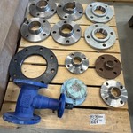 Ca. 10x flens en 1x afsluiter