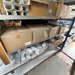 Partij afdekkappen en 3x doos flexibele buis o.a.: Tecnosistemi