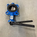 8x Vlinderklepafsluiter Ubel, 0808, blauw