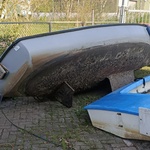 (Locatie Heeg) zeilbootje zonder mast