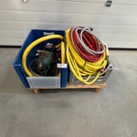 Beregeningspomp met diverse slangen DAB, Jet 92 M