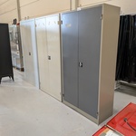 3x Diverse kantoorkast