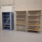 lameldeurkast met 2x stelling