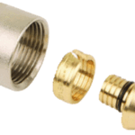 Ca. 96x zak Eurokonus schroefkoppelingen Henco, EK20-2