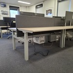 Elektrisch duoblok sta-zit bureau