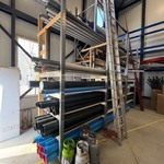Partij diverse PVC buizen en installatiemateriaal O.a. Dyka en Geberit