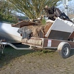 (Locatie Heeg) Aanhanger