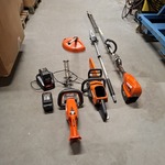 3x Accu tuingereedschap , Echo