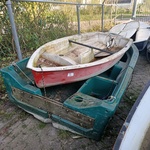 (Locatie Heeg) 4x bootje