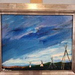 Schilderij, Maya Wildevuur, Taos