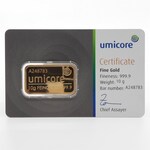 Goudbaar, 10 gram, Umicore