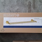 2x Handdoekhouder, Allibert, Kaleo, Messing