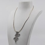 Collier met hanger, 14 karaats