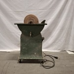 Slijp machine op verrijdbare sokkel
