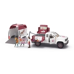 Schleich Horse Club Mobiele dierenarts met aanhanger