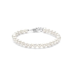 Glams Armband parel Zilver