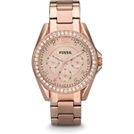 Fossil Riley ES2811 Dames Horloge