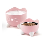 Catit Pixi Fountain Combo Kit Pink Wit