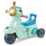 VTech Baby 2 in 1 Loopscooter Blauw