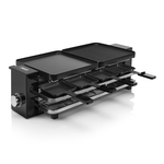 Princess 162925 Raclette Piano Black 8 8 personen