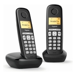 Gigaset A220 Duo v2  Duo DECT Telefoon  Zwart